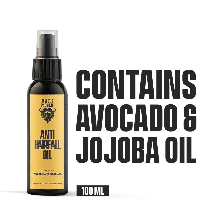 Anti-Hairfall Oil 100 ml I Dari Mooch