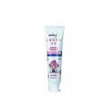 Xylitol, strawberry flavored probiotic aged 1-12, is used as a substitute for toothpaste during tooth replacement in children. 