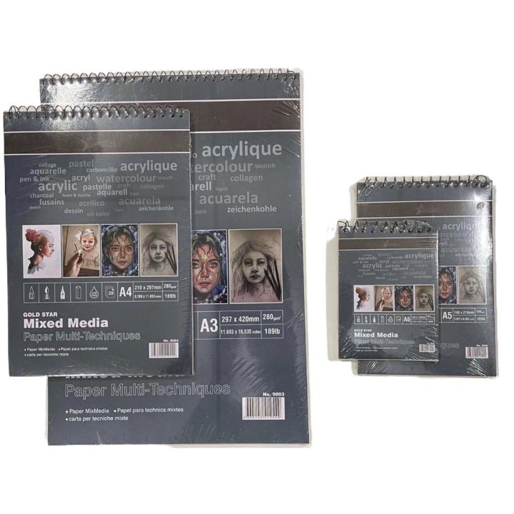 Mix Media Sketch Pad For Artist
