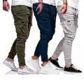 new stylish pack of 3 cargo trouser army green trouser - Cargo pants for men- Bts army cargo - Bts Girls clothing. 