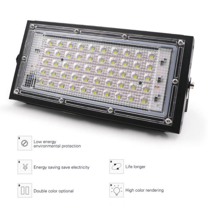 Led Floodlight 50W Outdoor LED Reflector Light Garden Lamp AC 220V 240V Spotlight Street Lighting.This Led LIGHT Can Be Used On Roads, Gardens,Spotlight , Billboards, Streets, Parks, Trees, Hotels, Residential Decoration And Much More.