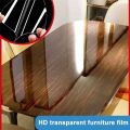 Plastic sheet, suitable for office table, dining table, coffee table Protector Waterproof Transparent Sheet Table Cover , Table top kitchen Decoration. 