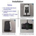 【VisioN Shop】Phone Qi Wireless Charging for Huawei P20 Pro P30 P40 Lite P9 P10 Plus Wireless Charger+USB Type-C Receiver Charging Adapter. 
