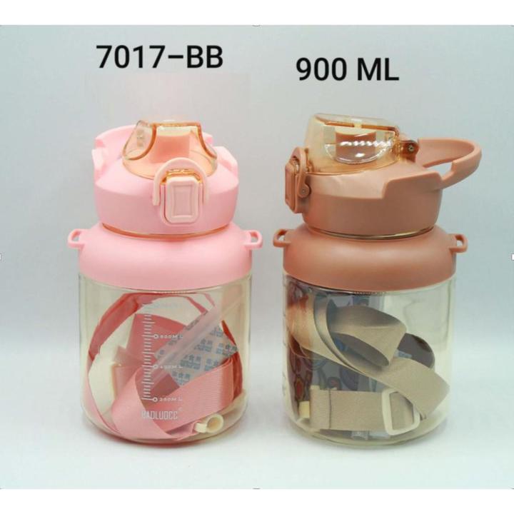 900ML Transparent water bottle for Kids