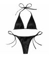 Hot Style Women Sexy Dress for Night Wear and Parties Full Black Body Stocking Nighty for Women Free Bra Size Swimsuit Women Swimwear Three-pieces Bikini set Bather Bathing Suit. 