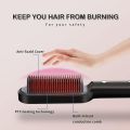 2 in 1 Electric Hair Straightener Curler Heating Styling Comb Straightening Brush - Multicolors. 
