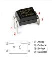 5pcs Optocoupler PC817B opto coupler 4 pin DIP. 