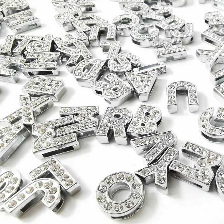 Silver Stainless Steel Alphabet Necklace/Locket/Pendants for Girls ...