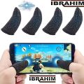 PubG sleeves PUBG Thumb Gloves for Gaming, Anti-Sweatable, Non-Slip, Breathable Thumb Gloves for Best Gaming Experience, finger sleeves, cover grip for free fire and Pubg, commando ( 2 Pair / 4 Sleeves). 