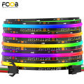 FCOB LED Light Strip Pixel Addressable 630 720 LEDs RGB Dream Full Color 12mm DC12V 24V WS2812B High Density Flexible COB Lights. 