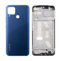 Realme C15 Rear Complete Body Casing Housing Replacement For Realme C15 - Blue. 