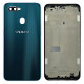 Oppo A5s Middle Frame Housing with Power Volume Buttons & Camera Lens Complete Body Casing Replacement A5s - Green. 