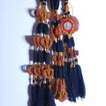 Traditional Punjabi Girls Paranda Handcrafted Hair Accessory for Women - Multi Colors, Ethnic Style. 