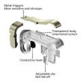 PUBG CONTROLLER METAL V3.0 JOYSTICK SHOOTING MOBILE GAMING TRIGGER L1 R1. 