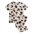 Toddler Baby 2 Piece Homewear Sets Leopard. 