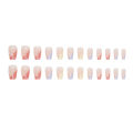 24Pcs Spring Day Fresh Fake Nails with Glue DIY Art Design False Nails Wearable Nails Stylish Pattern Artificial Nails. 