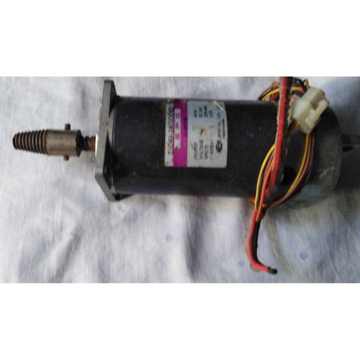 Motor Permanent Magnet 24 Volt DC   S P G Korean with Encoder  (Amp : 3.2), (w : 60) (RPM:3200) USED