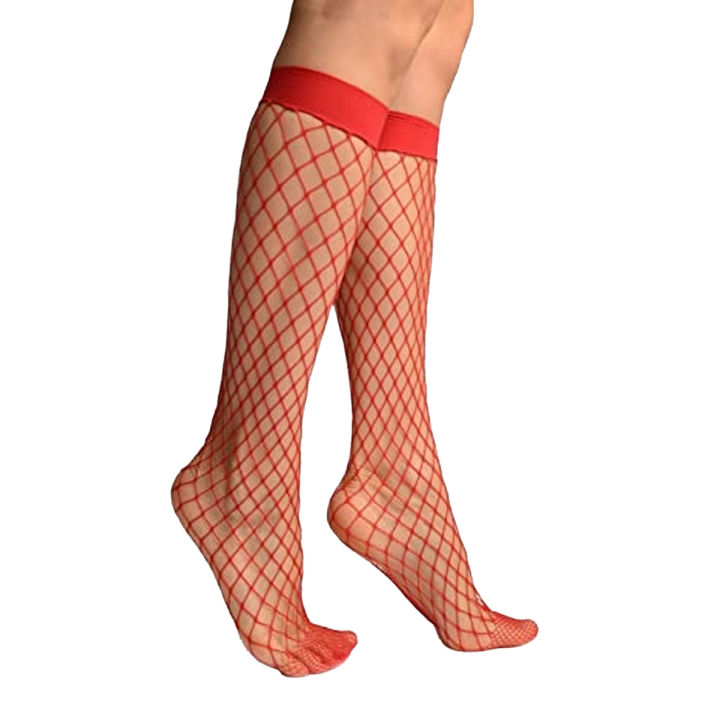 Women Breathable Fishnet Long Sock Hollow Net women socks pair women socks fancy socks for women women socks cute