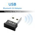 Mini USB Bluetooth Adapter V 5.0 Dual Mode Adapter Bluetooth Dongle Wireless Bluetooth Receiver Computer Adapter For Win7/8/10. 