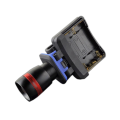 2X XPE LED 120 Lumen 3 Modes Waterproof Zoomable Clip - on Cap Hat Light Flashlight Head Light Lamp Black. 