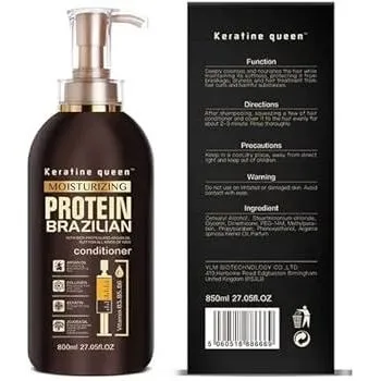 Keratine%20Queen%20Brazilian%20Protein%20Hair%20Straightening%20Conditioner%20Imported%20800ml%20-%20Image%202