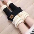 Fleece Lined Leggings Women High Waisted Thick Warm Pants Thermal Casual Legging , XXXL. 