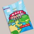 Maps Coloring Book. 