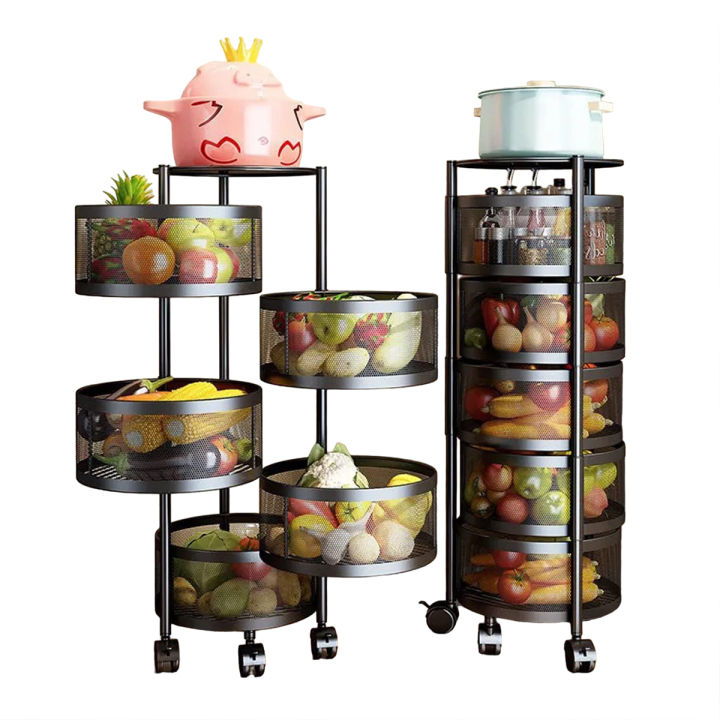 3 4 & 5 Layer Premium Square Round And Rectangle Metal Trolley Daraz.pk