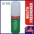 pack of 4 MOUTH FRESHENERS MOUTH SPRAY, FRESH BREATH FRESHENER ORAL SPRAY HILAL, TASTY FLAVORS, SPEA MINT, FRESHMINT, ORANGE, CINNAMON (ALL FOUR). 