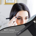 Dexam Eyebrow Tweezers Slanted Stainless Steel Black Facial Hair Removal Tweezer For Men And Women. 