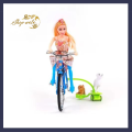 Barbei Doll Bicycle toy acccessories for Girls. 