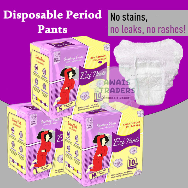 disposable period panties for women ezi pants