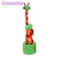 Giraffe Plush Toy Giraffe Toy Adorable Eco-friendly Dancing Portable Safe for Babies Colorful Puzzle Design Playtime Fun. 
