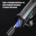 V16 Bluetooth-compatible Headset Voice Answering Dual Microphone Battery Digital Display V9 Left And Right Ear Rotating Models. 