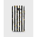 Samsung A720 A7 (2017) Cover 3d Hard case  Lines & Gilden Heart - 1cover2359. 
