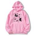 Yellow Butterfly Printed Hoodies For Girls & Women - Comfy & Cozy Hoodies For Girls. 