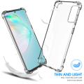 Luxury Shockproof Silicone Case For Infinix Note 10 Pro Transparent Case On Infinix Note 10 Pro Soft TPU Phone Case Back Cover. 
