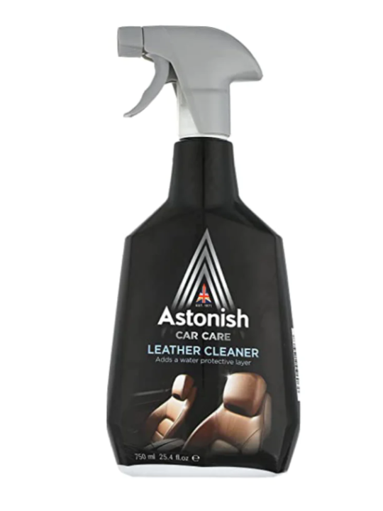 Astonish Car Care Leather Cleaner Adds a Water Protection Layer 750ml Made in England