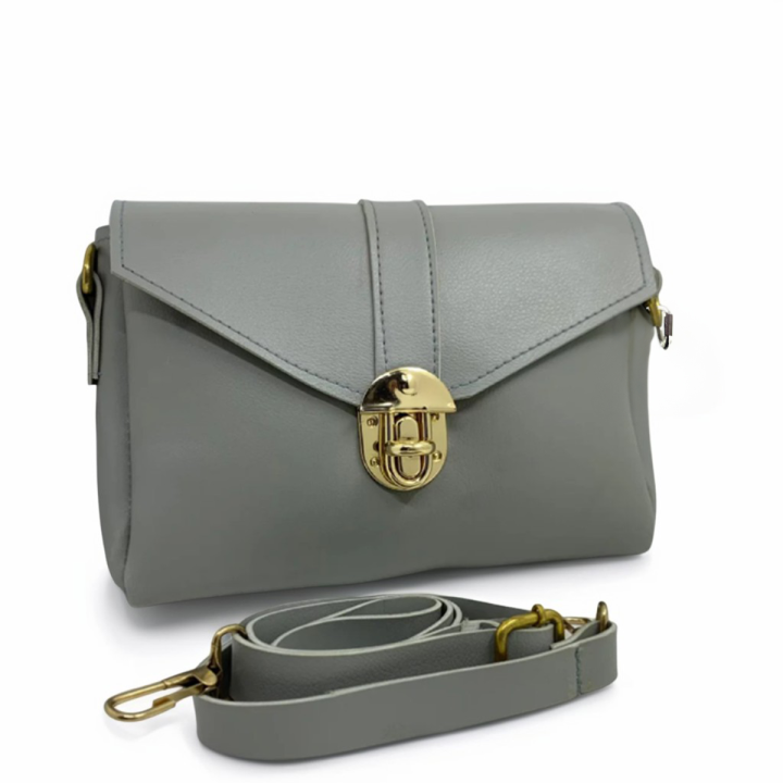 Uprecision Grey Crossbody Bag for Women Stylish Designer Shoulder Purse