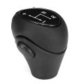 Auto Parts Leather Automatic Gear Shift Knob Lever Shifter for Mercedes Benz Smart Fortwo Roadster 450 451 Brabus Fortwo. 