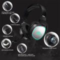 PRO Gaming RGB Headphones with Mic for PC, Pubg Mobile, PS4, Laptop - 360 Surround Sound Super Bass Vibration Over the Ear Wired Head Phones Headset for Gaming with Noise Cancelling Microphone. 