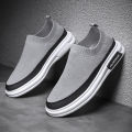 IELGY men's mesh slip-on casual sneakers. 