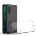 Sony Xperia 5 II Crystal Transparent Soft Silicone Back Cover. 