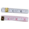【ALLGOOD】Thickened tape ruler with black letters on white background 1.3cm×1.5m one side cm and one inch. 