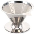 Pour over Coffee Dripper Reusable Drip Cone Coffee Filter Portable Pour over Coffee Maker Home Office Camping. 