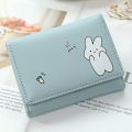 Women Wallets 4 Color Money Bags Short Cute Small Purse Women's Student Card Holder Girl ID Bag Card Holder Coin Purse. 