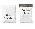 50-500 Courier Flyers Shipping Bags With Large Address Label Pocket. 