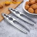 Rust-proof Nut Cracker Easy-to-use Stainless Steel Nutcracker for Effortless Nut Cracking Rust-proof Anti-slip Handle Ideal for Southeast Asian Buyers Nutcracker for Walnuts. 