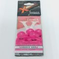 X Perfume Car Hanging Card -Red- Bubble Gum. 