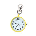 Fashion Unisex Round Dial Quartz Analog Nurse Medical Keychain Pocket Watch. 